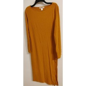 Pretty Mustard dress wore just once for an hour